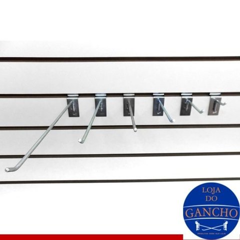 Gancho Painel Canaletado 15cm Com 100 Unidades Zincado