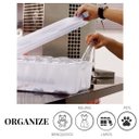 Ver imagem 6 de Caixa Organizadora Multiuso 28 Litros C/ Travas Kit 3 Peças