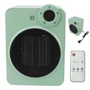 Ver imagem 1 de Aquecedor Eletrico Ambiente Interno Angulo 70 Graus Controle Remoto Display Digital Temperatura Ajus