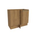 Ver imagem 1 de Balcão de Canto Reto Celeste Kappesberg 100% Mdf 1 Porta Nogueira 98cm