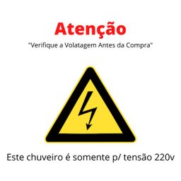 Chuveiro Ducha Fame Faminho 4T BR 220V 6800W - 2