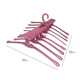 Mini Varal Multiuso Retrátil 8 Cabides Camisas - 2