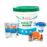 Cloro Piscina 10Kg+ Clorador+ 2 Pastilha de Cloro+ 1 Kit - 1