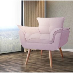 Poltrona Decorativa Opala Platinum Decor Lilas - 2