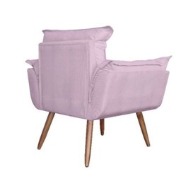 Poltrona Decorativa Opala Platinum Decor Lilas - 4