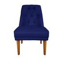 Ver imagem 6 de Kit 4 Cadeiras Paris + 2 Paris Retro Suede Azul Marinho Dominic Decor