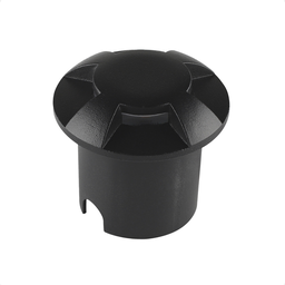Balizador de Solo Led Taschibra Dome 4 Fachos Preto Bivolt - 1