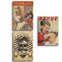 Ver imagem 5 de Kit com 10 Placas Mdf Quadros Barbearia Decoração 28,7x22cm