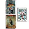 Kit com 10 Placas Mdf Quadros Barbearia Decoração 28,7x22cm - 7