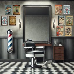 Kit com 10 Placas Mdf Quadros Barbearia Decoração 28,7x22cm - 2