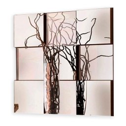 Espelho Decorativo 3d Vidro Módulos Liverpool Mdf Relevo 54cmx 36cm - 1 Espelho Decorativo 3d Vidro Módulos Liverpool Mdf Relevo 54cmx 36cm - 1