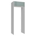 Ver imagem 1 de Porta-geladeira 83 Cm 1 Porta Basculante Branco/cinza Lux Madesa