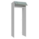 Ver imagem 5 de Porta-geladeira 83 Cm 1 Porta Basculante Branco/cinza Lux Madesa