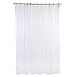 10 Cortina Box Banheiro Transparente Antimofo Pvc Atacado - 1