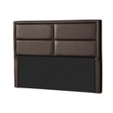 Ver imagem 1 de Cabeceira Cama Box Estofada Queen New York Courano Marrom - Probel
