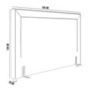 Ver imagem 6 de Cabeceira Cama Box Casal King 195 cm P05 Berlim Linho Creme - Lyam Decor