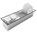 Ver imagem 4 de CL65 Calha Úmida de Embutir em Inox 65cm com 4 Módulos