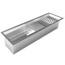 Ver imagem 2 de CL65 Calha Úmida de Embutir em Inox 65cm com 4 Módulos