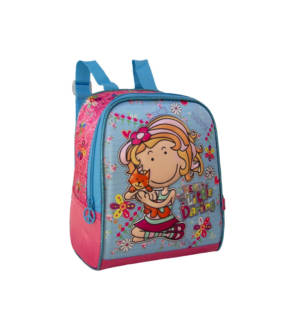 LANCHEIRA TÉRMICA INFANTIL ESCOLAR PASSEIO HELLO DARLING: Azul - 1