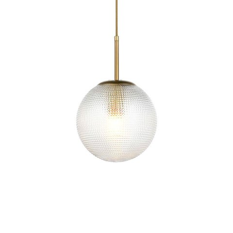 Lustre Pendente Nordecor Bodan 2912 Ouro Champagne E27 Bivolt