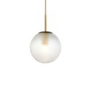 Ver imagem 1 de Lustre Pendente Nordecor Bodan 2912 Ouro Champagne E27 Bivolt