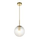 Ver imagem 3 de Lustre Pendente Nordecor Bodan 2912 Ouro Champagne E27 Bivolt