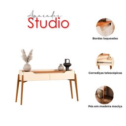 Aparador Studio Off White Nature - Imcal - 4