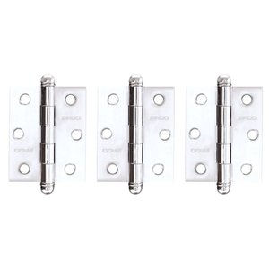 Dobradiça sem Rolamento Inox Polido Pado 3530 - 3.1/2" com 3.un