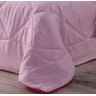 Kit 04 Edredom+Lençol Ternura Dupla Face Solteiro Rosa Cinza - 4