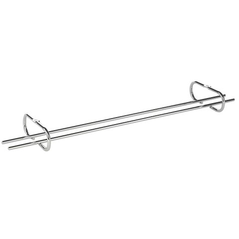 Suporte Porta Taças Reto Fixo 280x35x90mm Cromado 7140