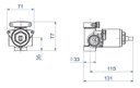 Ver imagem 2 de Base Monocomando Chuveiro 2 A 40 Mca 3/4' E 1/2' - Deca