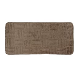 Tapete Aconchego Passadeira 45 Cm X 100 Cm - Bege - 1