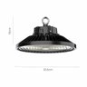 Luminária 150w Led Ufo Industrial Preto Galpão - 3