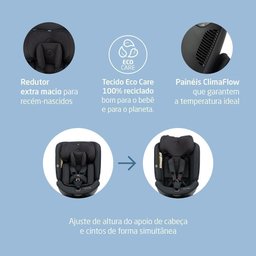 Cadeirinha de Carro Spinel 360º Plus Authentic Black - Maxi-cosi - 3
