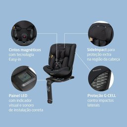 Cadeirinha de Carro Spinel 360º Plus Authentic Black - Maxi-cosi - 4