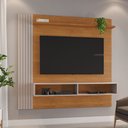 Ver imagem 2 de Painel para TV até 65 Polegadas Agrado JCM Móveis Cinamomo/Off