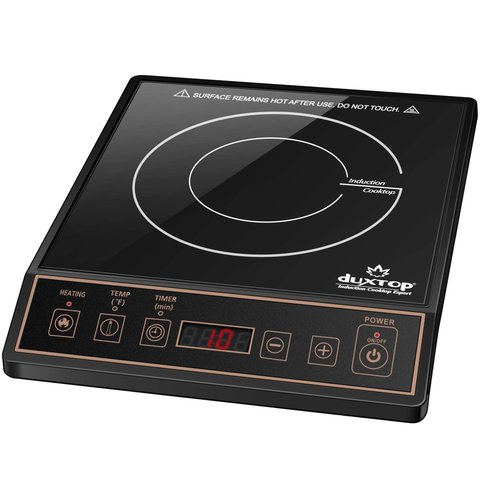 Duxtop Fogão de Indução Portátil 1800w Dourado com Temporizador (9120mc)