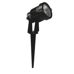 Luminária Espeto Jardim LED 5W LED Cob Verde Ip65 Decdorar