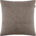 Ver imagem 3 de Kit 4 Capas de Almofadas Veludo Geométrico e Liso Castor 45x45cm