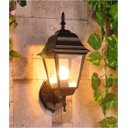 Ver imagem 1 de Arandela Classica Pequena Parede Interna e Externa - Preto