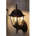 Ver imagem 3 de Arandela Classica Pequena Parede Interna e Externa - Preto