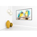 Ver imagem 4 de Quadro em Canvas Araras em Aquarela 60x90 Borda Infinita