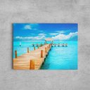 Ver imagem 3 de Quadro em Canvas Férias em Bali 60x90 Borda Infinita