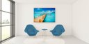 Ver imagem 1 de Quadro em Canvas Férias em Bali 60x90 Borda Infinita