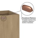 Ver mais imagens de Balcão de Cozinha sem Tampo 20cm 1 Porta Classic Luciane Móveis