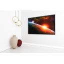 Ver imagem 1 de Quadro em Canvas Sunset Espacial 100x150 Borda Infinita