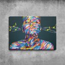 Ver imagem 2 de Quadro em Canvas Experiência Musical 60x90 Borda Infinita