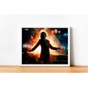 Ver imagem 2 de Quadro em Canvas The Joker 40x60 Borda Infinita