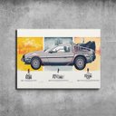 Ver imagem 4 de Quadro em Canvas De Volta para o Futuro 40x60 Borda Infinita