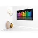 Ver imagem 4 de Quadro em Canvas  Sound Equalizer  40x60 Borda Infinita